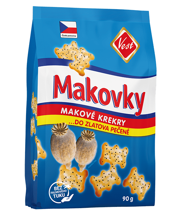 Poppy seed crackers 90&nbsp;g